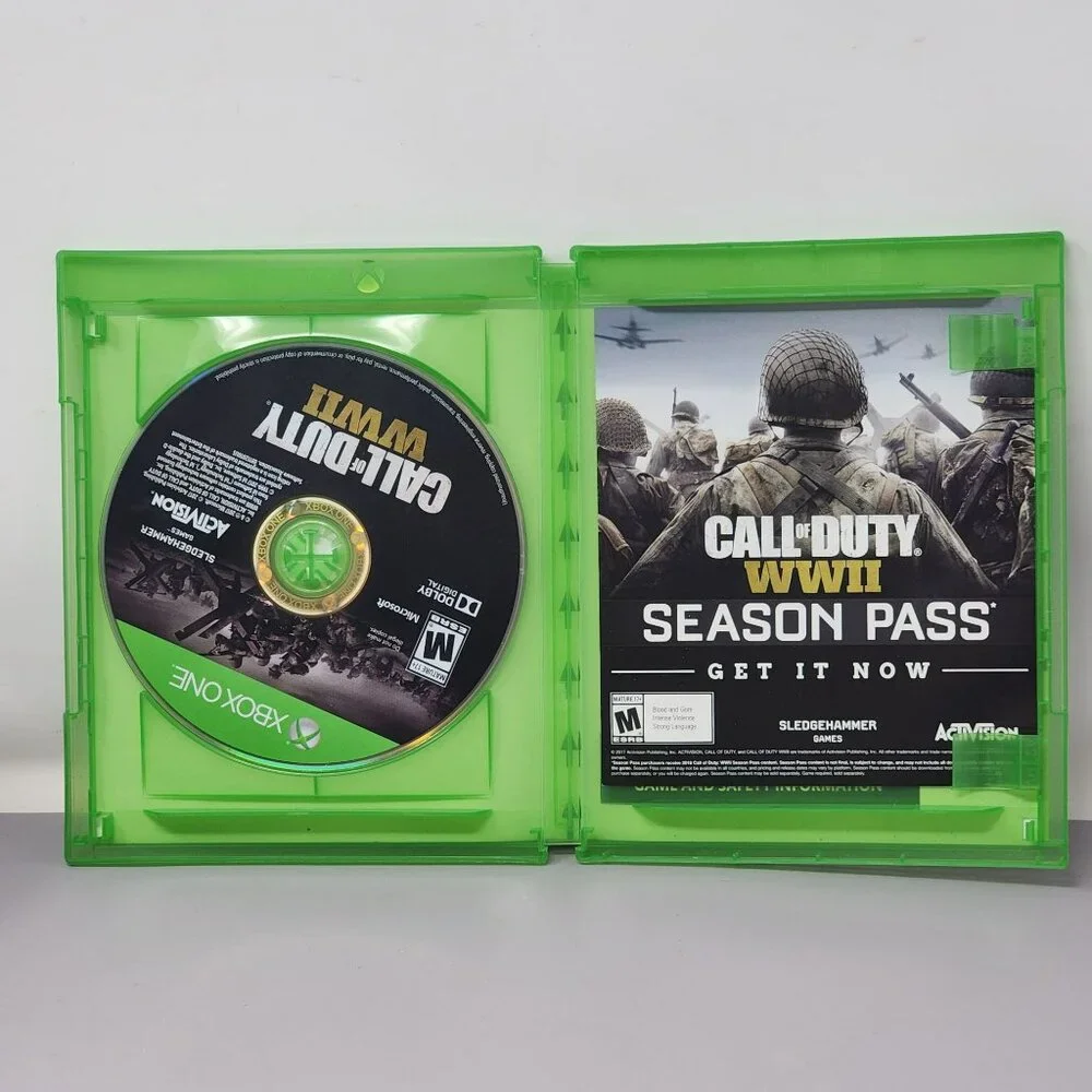 Call Of‎ Duty WWII Xbox One Game 4K Ultra HD HDR Sledgehammer Games Activision